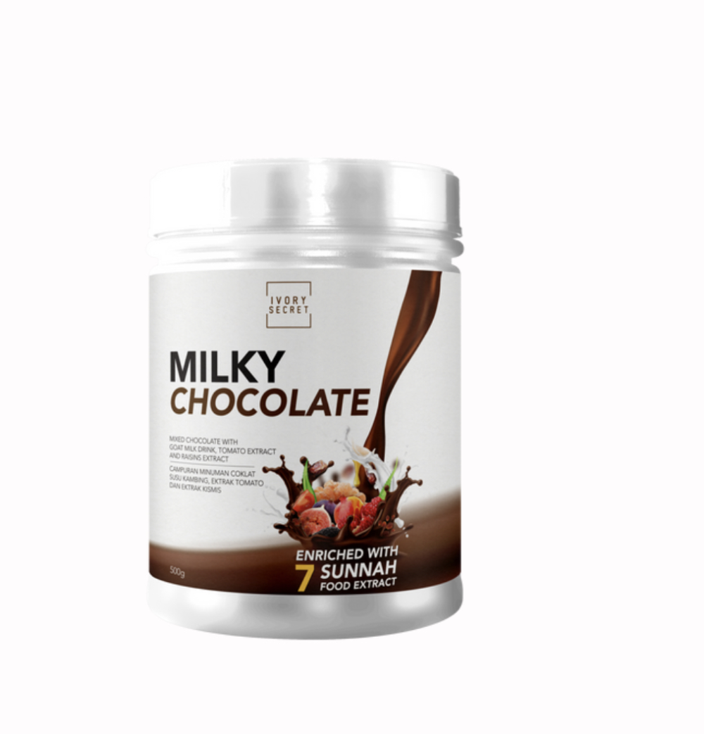 MILKY CHOCOLATE ( ENRICHED WITH 7 SUNNAH FOOD EXTRACT )