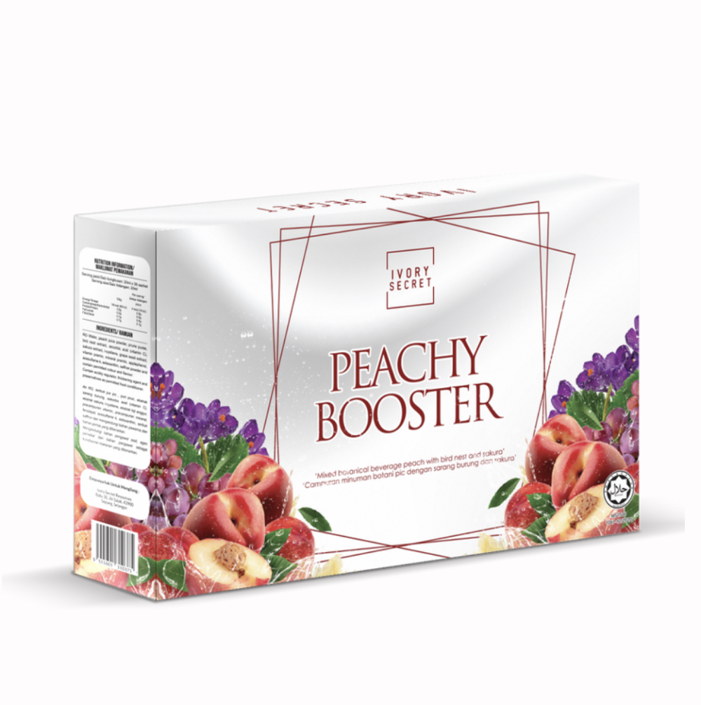 PEACHY BOOSTER ( supplement for bright , repair dry or eczema skin )